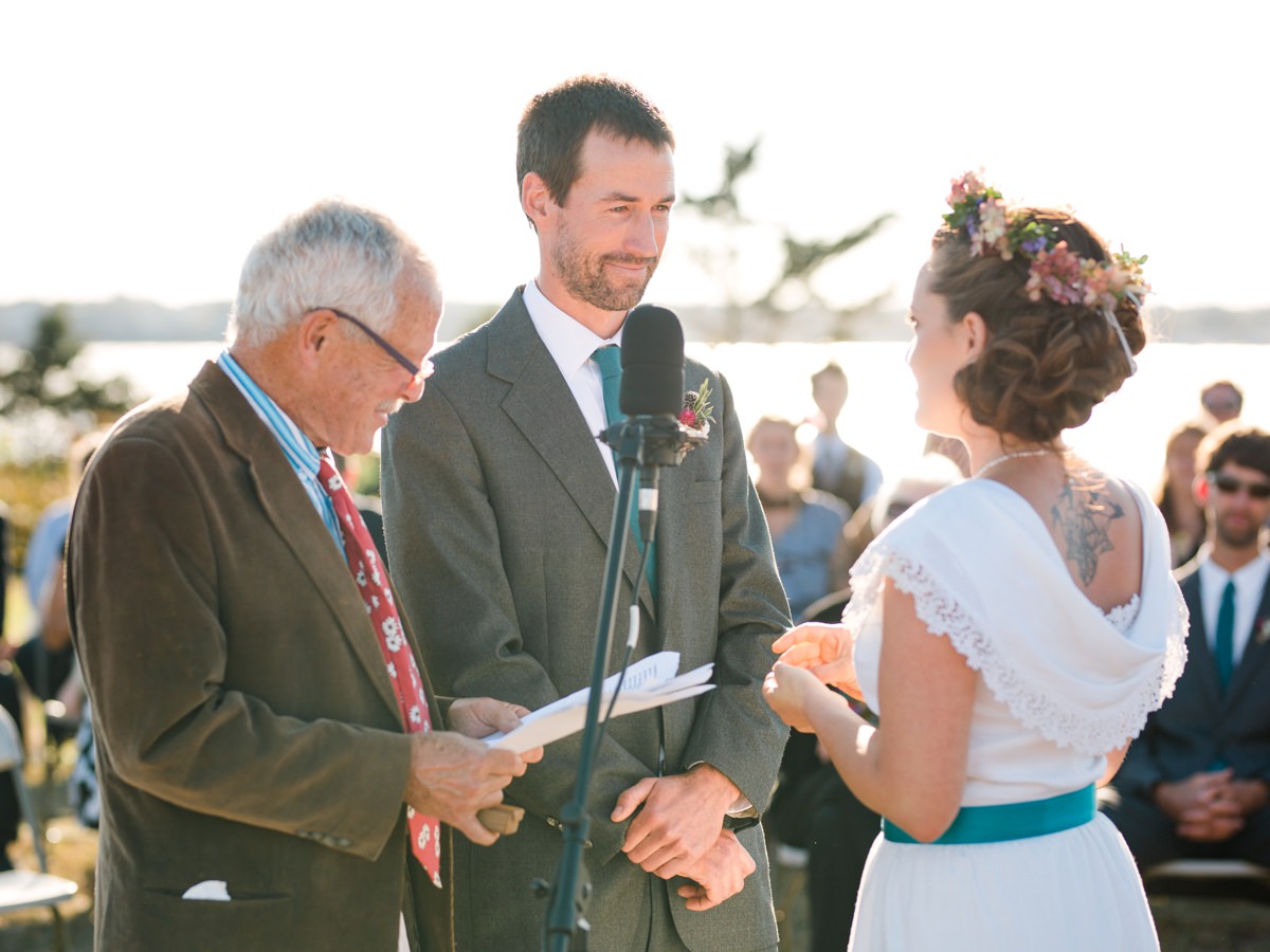 fort getty jamestown rhode island wedding ceremony