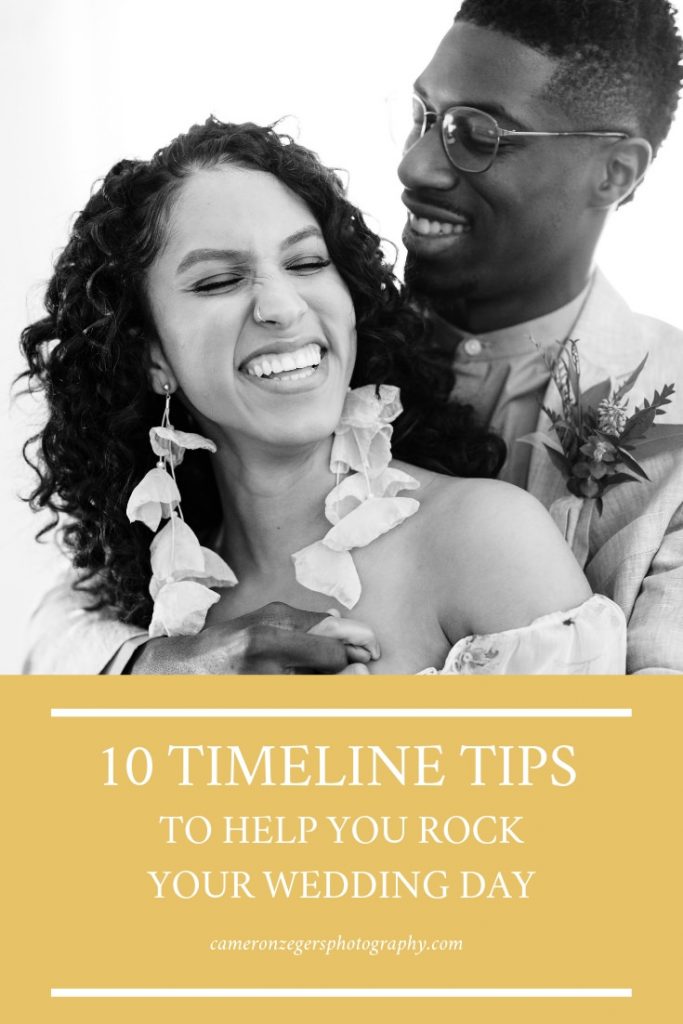 10 Timeline Tips to Help Your Rock Your Wedding Day